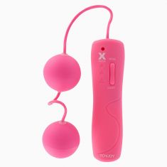 Вагинальные шарики с вибрацией Funky Duo Power Balls 