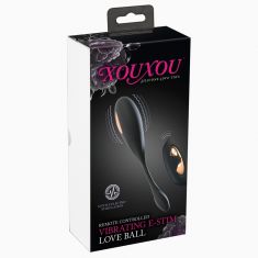 Віброяйце - Xouxou Vibrating E-Stim Love Ball