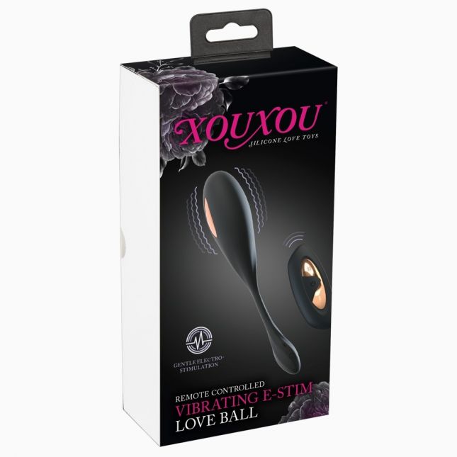 Віброяйце - Xouxou Vibrating E-Stim Love Ball Віброяйце - Xouxou Vibrating E-Stim Love Ball
