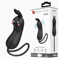 Вібростимулятор - Pretty Love Rosalie Vibro Stimulator Black