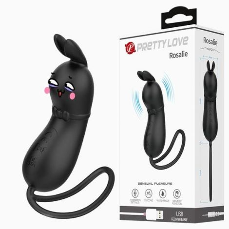Вібростимулятор - Pretty Love Rosalie Vibro Stimulator Black