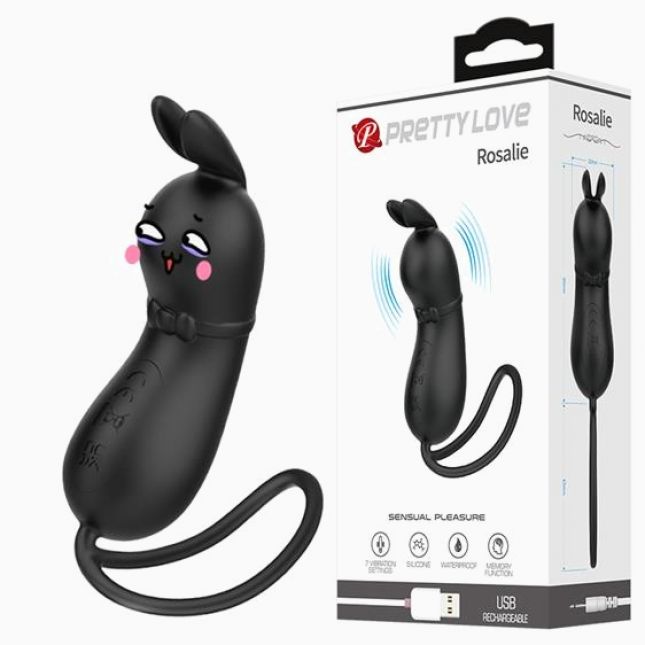 Вібростимулятор - Pretty Love Rosalie Vibro Stimulator Black