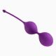 Вагінальні кульки Alive U-Tone Balls Purple, діаметр 3,5 см, вага 77 г