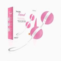 Вагінальні кульки - Joyballs, rose/white