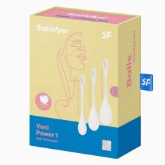 Вагінальні кульки - Satisfyer Yoni Power 1 White
