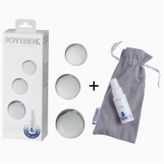 Скляні вагінальні кульки - JOYRIDE Premium GlassiX Set 19