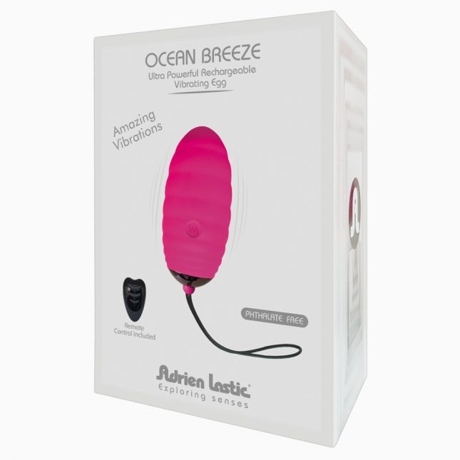 Віброяйце - Ocean Breeze Pink + Mini LRS Vibro Egg