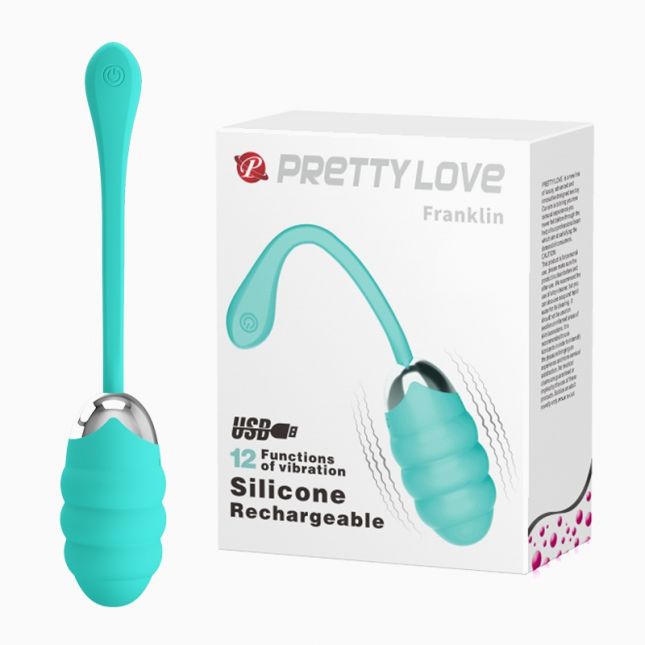 Віброяйце - Pretty Love Franklin Vibrating Egg Mint
