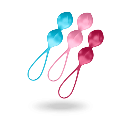 Satisfyer Ball - Вагинальные шарики, 8х3.4 см, (разноцветный)