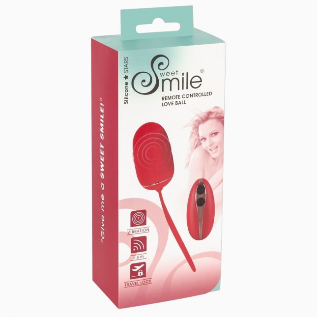 Виброяйцо - Sweet Smile Remote Controlled Love Ball