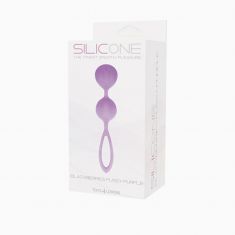 Вагинальные шарики - Silicone Blackberries Pussy Purple