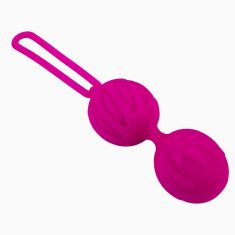 Вагинальные шарики Adrien Lastic Geisha Lastic Balls BIG Magenta (L), диаметр 4см, вес 90гр