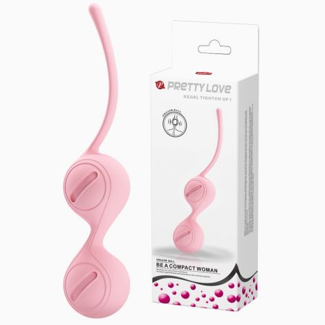 Вагінальні кульки - Pretty Love Kegel Tighten Up I Light Pink Вагінальні кульки - Pretty Love Kegel Tighten Up I Light Pink