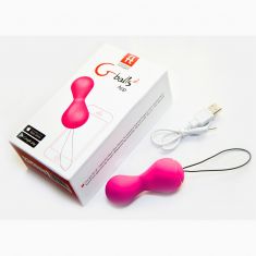 Вагинальные шарики - Gballs2 App Petal Rose