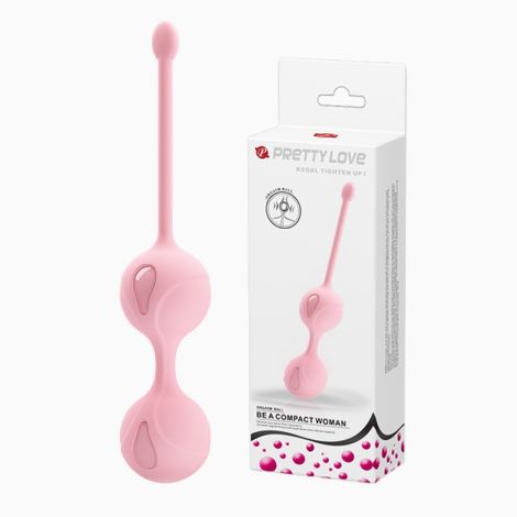 Вагінальні кульки - Pretty Love Kegel Tighten Up I Light Pink Вагінальні кульки - Pretty Love Kegel Tighten Up I Light Pink
