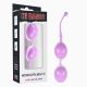 Вагінальні кульки - Geisha Lastic Double Balls II, рожевий