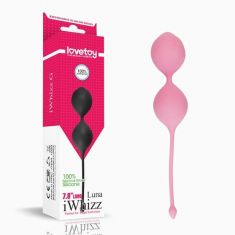 Вагінальні кульки - iWhizz Luna Kegel Ball 7.8" Pink