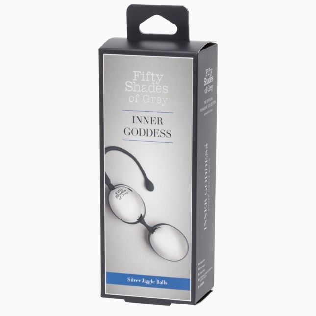 Вагінальні кульки - FSOG IG Silver Jiggle Balls 67