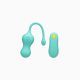 Виброяйцо для точки G с пультом управления Romp Cello Light Teal, водонепроницаемое