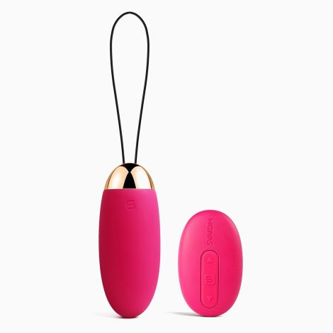 Віброяйце з пультом керування Svakom Elva Plum Red