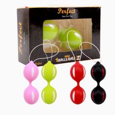 Вагінальні кульки - Ben Wa Balls Mix Colors