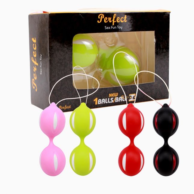 Вагінальні кульки - Ben Wa Balls Mix Colors