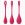 Набір йоні намистин Satisfyer Yoni Power 1 Red, діаметр 2-2,5-3см, вага 22-46-74гр