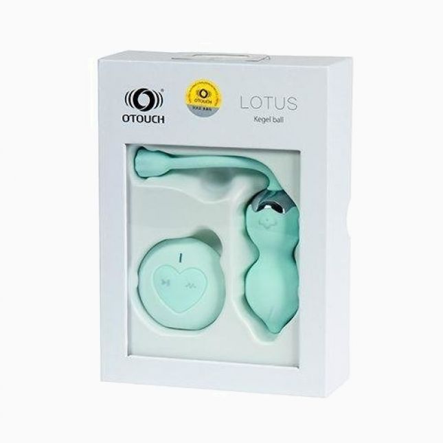 Вагінальні кульки - OTOUCH Lotus Mint Kegel Balls