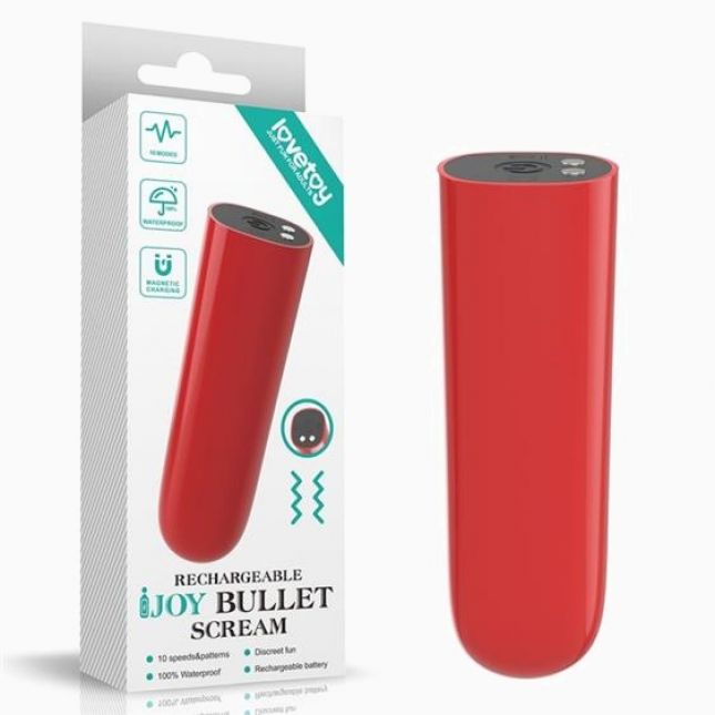 Вібропуля - IJOY Rechargeable Bullet Scream Red Вібропуля - IJOY Rechargeable Bullet Scream Red