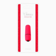 Вібратор - MINI VIBRATORE BULLET CLASSICS RED