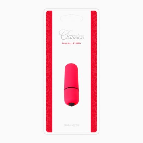 Вібратор - MINI VIBRATORE BULLET CLASSICS RED