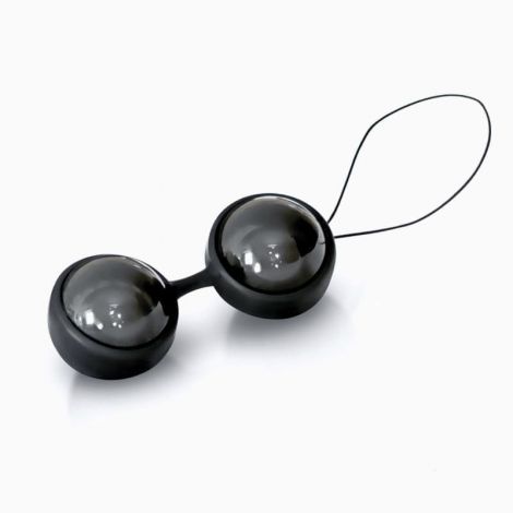 NEW! Вагінальні кульки LELO Luna Beads Noir, 3 см