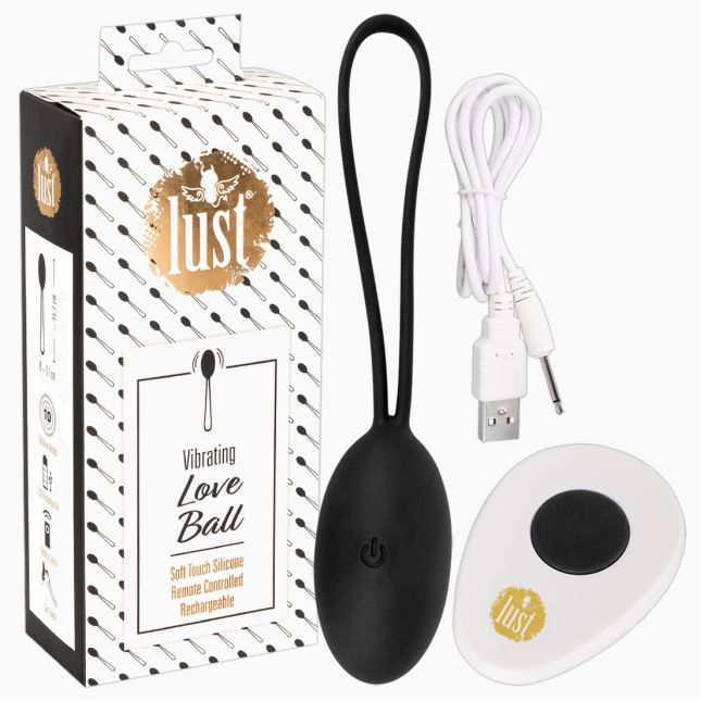 Віброяйце - Lust Love Ball Black