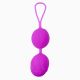 Вагінальні кульки - Boss Silicone Kegel Balls Purple