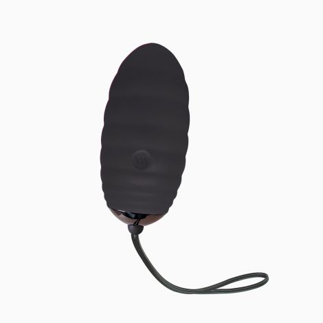 Віброяйце Adrien Lastic Ocean Breeze 2.0 Black, пульт ДК, дуже потужний мотор, 10 віброрежимів