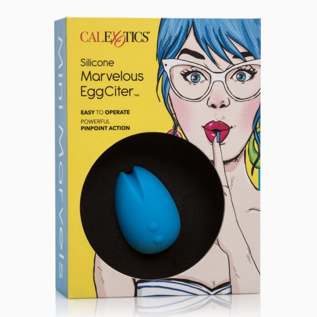 Виброяйцо - CalExotics Silicone Marvelous EggCiter Blue