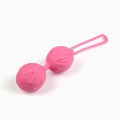 Вагінальні кульки Adrien Lastic Geisha Lastic Balls Mini Pink (S), діаметр 3,4 см, маса 85 г