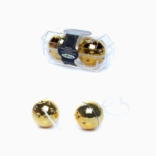 Вагінальні кульки - Duo-Balls Gold