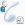 Смарт-виброяйцо Satisfyer Smooth Petal Connect App Light Blue