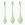 Набір йоні намистин Satisfyer Yoni Power 2 Light Green, диаметр 2-2,5-3см, вес 22-44-73гр