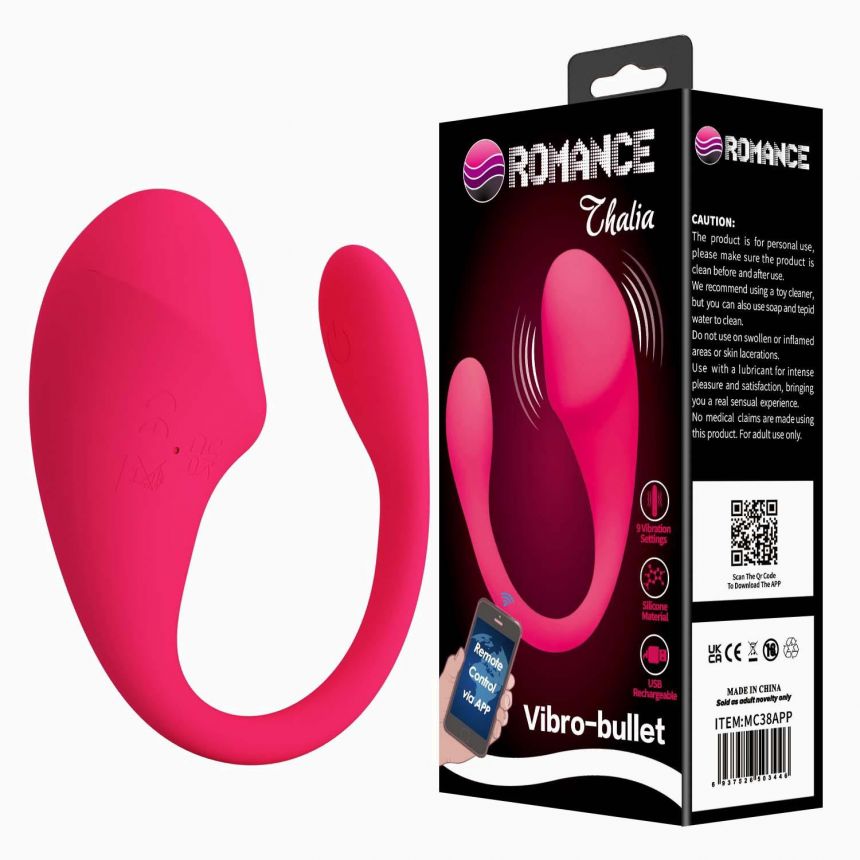 Віброяйце - Romance Thalia Vibro-Bullet App Віброяйце - Romance Thalia Vibro-Bullet App