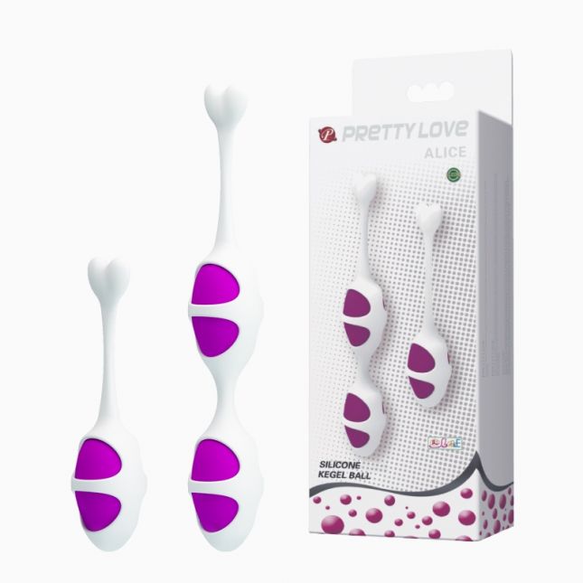 Вагінальні кульки - Alice Silicone Love Balls
