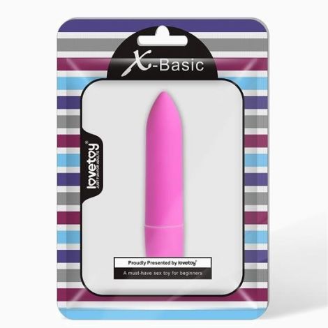 Вібропуля - X-Basic Bullet Long 10 Speeds Pink