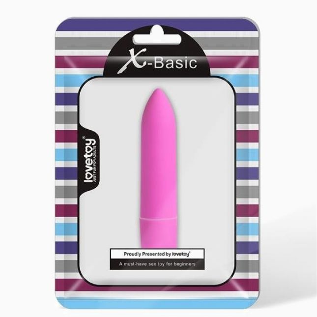 Вібропуля - X-Basic Bullet Long 10 Speeds Pink