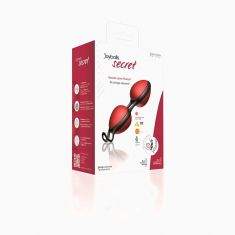 Вагінальні кульки - Joyballs secret, red/black