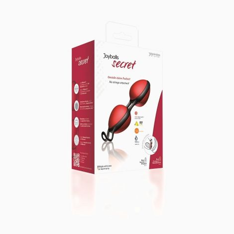 Вагінальні кульки - Joyballs secret, red/black