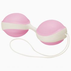 Вагинальные шарики - Amor Gym Balls, розовый/белый