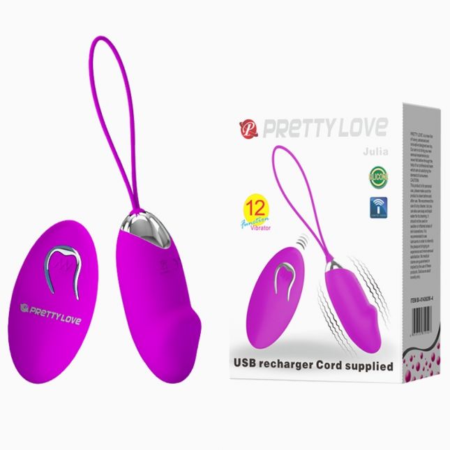 Віброяйце - Pretty Love Julia Vibrating Bullet Pink