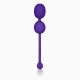CalExotics Rechargeable Dual Kegel вагинальные шарики 9х3.2 см. (фиолетовый)
