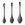 Набір йоні намистин Satisfyer Yoni Power 2 Black, діаметр 2-2,5-3см, маса 22-44-73 г
